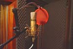 Recording room #06 Golden Neumann U87-1