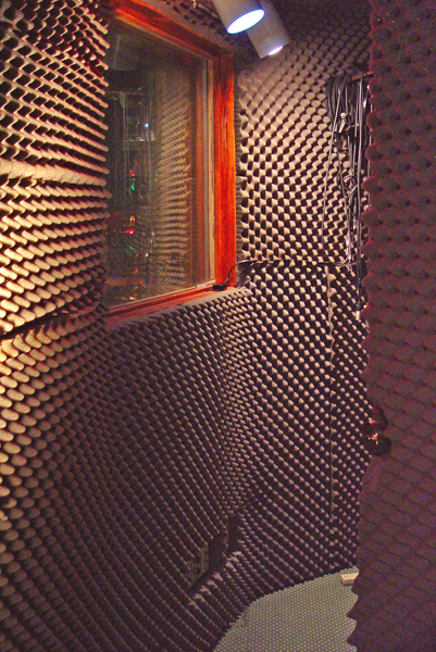 Vocal booth inside #3